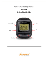 GlobalSat GH Series User GH-505 Quick start guide