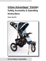 Go-Go Babyz Stroller UA105 User manual