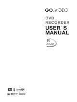 Go-Video R 6640 User manual