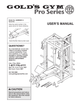 Gold's Gym GGBE8057.0 User manual