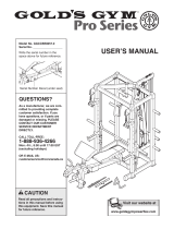 Gold's Gym GGBE8057.0 User manual