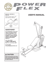 Gold's Gym POWER FLEX User manual