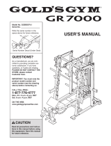 Gold's Gym GGBE6974.1 User manual