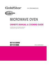 LG MV1610WW User manual
