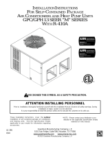 Goodman Mfg IO - 395 User manual