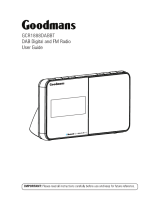 Goodmans GCR1888DABBT User manual
