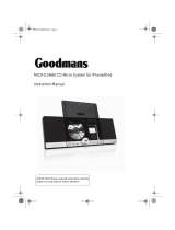 Goodmans IPHONE MICRO1468I User manual