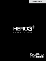 GoPro Hero3plus Black Edition User manual