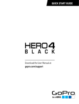 GoPro Hero 4 Black Quick start guide