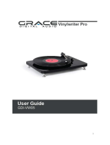 Grace VW05 Vinyl Writer Pro User manual