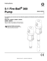 Graco 306518ZAC 5:1 Fire-Ball 300 Pump User manual
