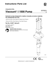 Graco 307622J, Viscount I 1000 Pump User manual