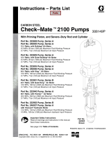 Graco 308149P Check-Mate 2100 Pumps, Carbon Steel User manual