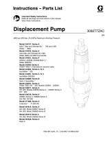 Graco 309277ZAC - Displacement Pump User manual