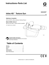 Graco 309495F - Inline HD Texture Gun User manual