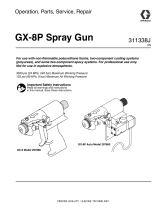 Graco 311338J - GX-8P Spray Gun Owner's manual