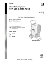 Graco 311772P Interior Texture Sprayers RTX 900 & RTX 1250, Repair User manual