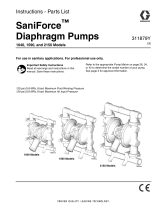 Graco 311879Y, SaniForce Diaphragm Pumps User manual