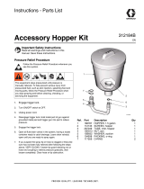Graco 312184B, Accessory Hopper Kit User manual