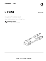Graco 312752C S-Head Owner's manual