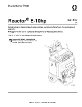 Graco 332144C - Reactor E-10hp User manual