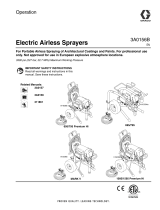 Graco 3A0156B - Electric Airless Sprayers User manual
