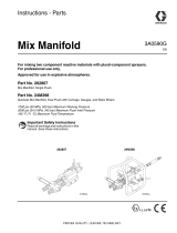 Graco 3A0590G - Mix Manifold User manual