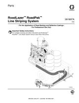 Graco 3A1697A RoadLazer RoadPak Line Striping System, Parts Owner's manual