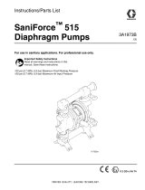 Graco 3A1973B - SaniForce 515 Diaphragm Pump User manual
