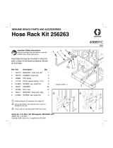 Graco 406691C, Hose Rack Kit, 256263 Owner's manual