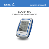 Garmin Edge 500 Bundle User manual