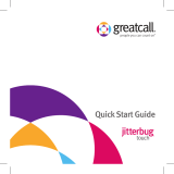 GreatCall Jitterbug Touch Quick start guide