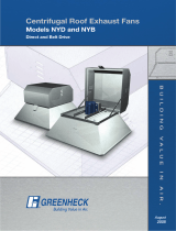 Greenheck Fan NYB User manual