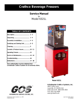 Grindmaster Refrigerator 6321L User manual