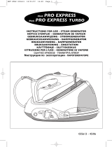 Groupe SEB USA - T-FAL Pro Express Turbo User manual