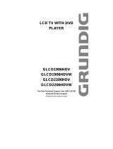 Grundig GLCD2206HDVW User manual