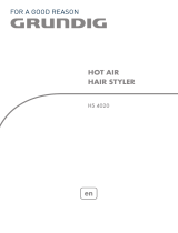 Grundig grundig hot air hair styler hs 4020 User manual