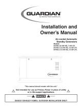 Generac Power Systems Guardian 04758-2 User manual