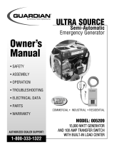 Guardian Technologies ULTRA SOURCE 005209 User manual