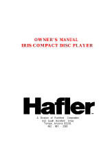 Hafler Iris CD Player User manual