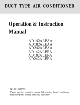Haier AD242ALERA User manual