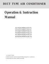 Haier AD182AMBEA(ECO) User manual