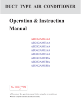 Haier AD182AMEAA User manual