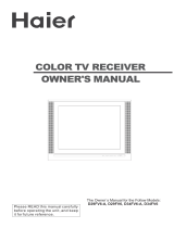 Haier D29FV6 User manual