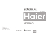 Haier Little Sea-ox FCD-JTHC80A-III (E), FCD-JTHC100A-III(E) User manual