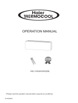 Haier HSU-12HQA03/R2(DB) User manual