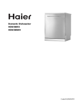 Haier Dishwasher HDW300SS User manual