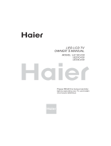 Haier LE19C430 User manual