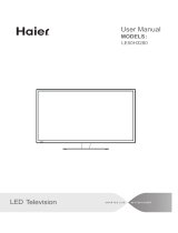 Haier LE50H3280 User manual
