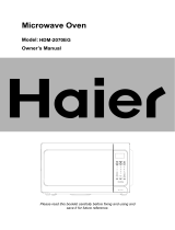 Haier HDM-2070EG User manual